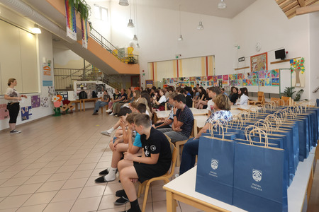 SPREJEM UČENCEV IZ OŠ BRNO ČEŠKA 20 FOTO LJUBO VUKELIČ